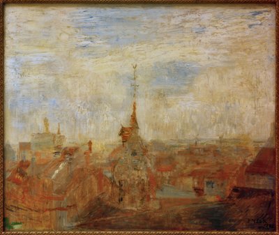 I tetti di Ostenda da James Sidney Ensor