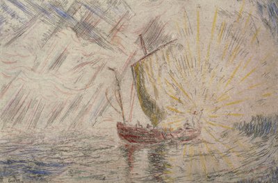 Cristo calma la tempesta da James Ensor