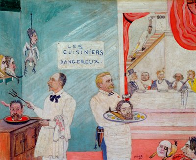 I cuochi pericolosi da James Ensor