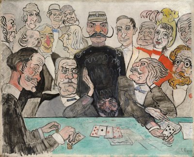 I Giocatori da James Ensor