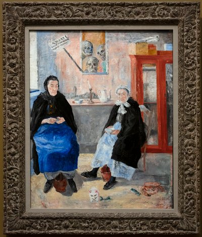 La malinconia delle pescivendole da James Ensor