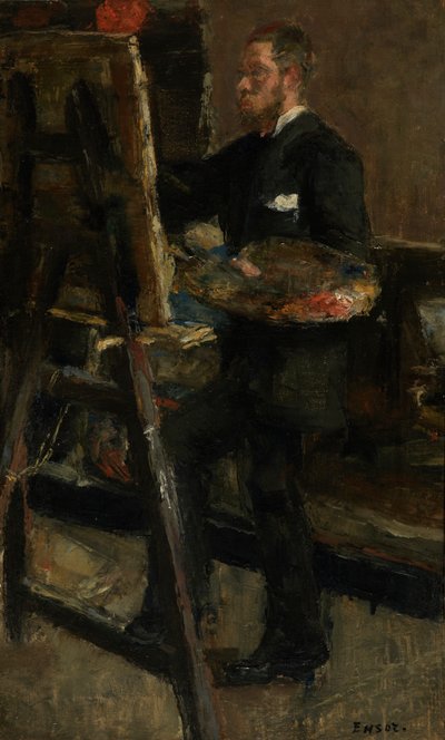 Il Pittore Alfred William Finch da James Ensor