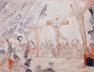 La Disgrazia di Calvarieberg da James Ensor