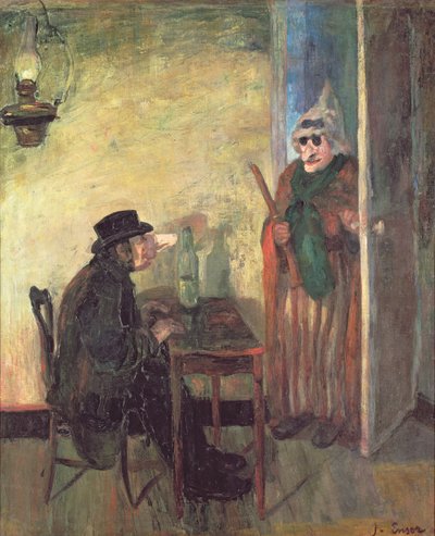 Le Maschere Scandalizzate da James Ensor