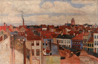 I tetti di Ostenda da James Ensor