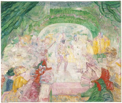 Teatro delle maschere, 1908 da James Ensor