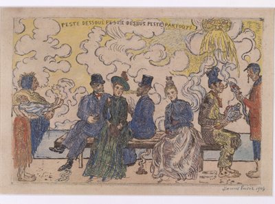 Disastro giù, disastro su, disastro ovunque da James Ensor