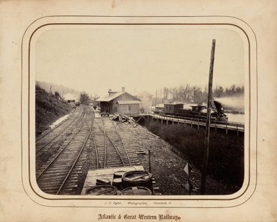 Atlantic  Great Western Railway, 1862 (foto) da James F. Ryder