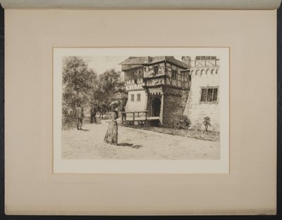 Il portale del castello tedesco, Midway Plaisance da James Fagan