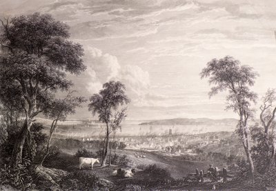 Vista di Dundee da Balgay Hill da James Fenton