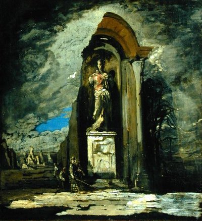 Il Monumento, c.1916-17 da James Ferrier Pryde