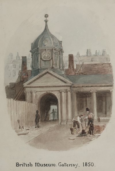 Museo Britannico, 1850 da James Findlay
