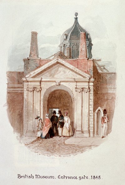 Museo Britannico, cancello d