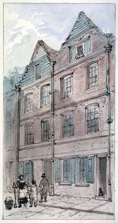 Case in Blackhorse Alley, Fleet Street, City of London da James Findlay