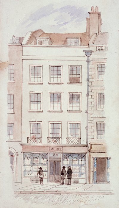 Locali di Laurie, Fleet Street, Londra da James Findlay