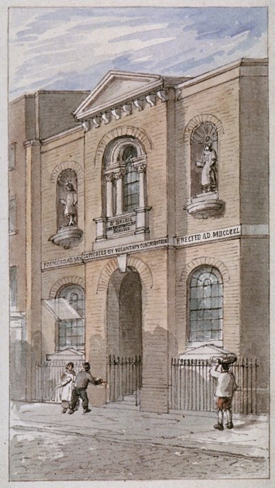 Scuole di St Bride, Bride Lane, City of London da James Findlay