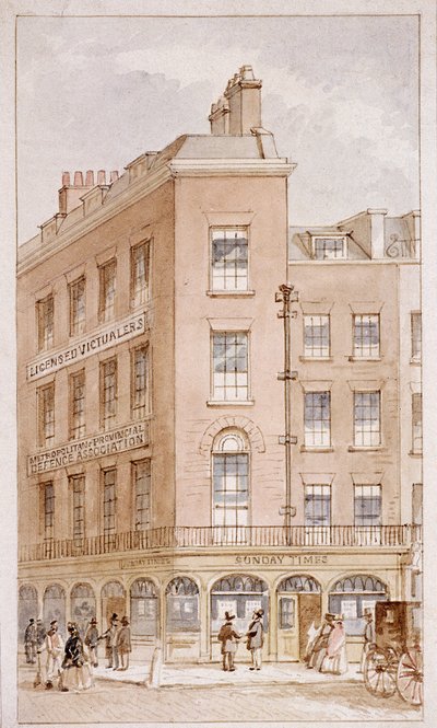 nos 103-104 Fleet Street, Londra, c1820 da James Findlay