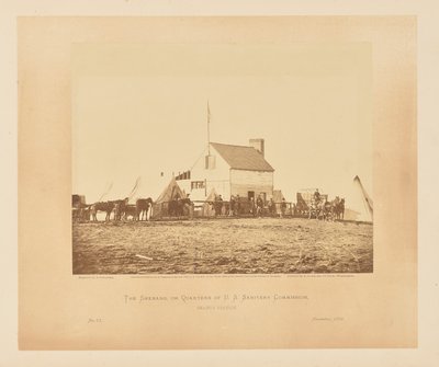 Lo Shebang, o quartieri della Commissione Sanitaria degli Stati Uniti, Brandy Station da James Gardner