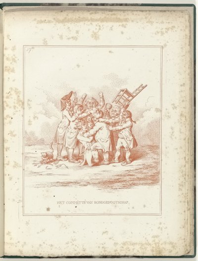 Comitato di Alleanza, 1795 da James Gillray (possibly)