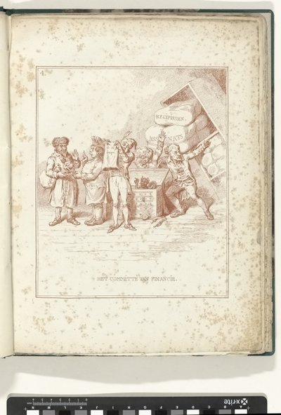 Comitato delle Finanze, 1795 da James Gillray (possibly)