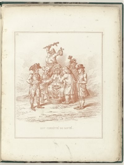 Comitato di Salute, 1795 da James Gillray (possibly)