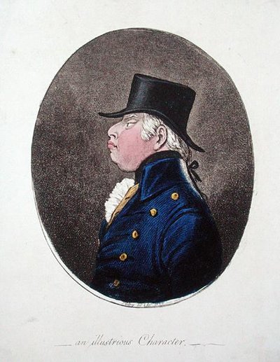 Un personaggio illustre da James Gillray
