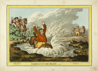 Arrivare alla morte da James Gillray