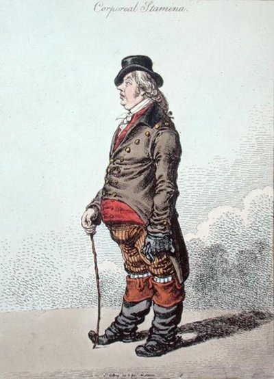 Resistenza corporea da James Gillray