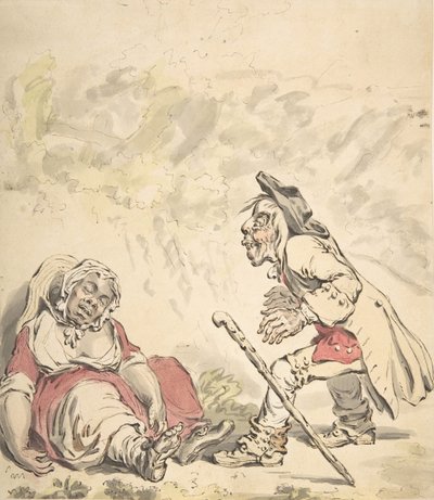 Cimone e Ifigenia da James Gillray