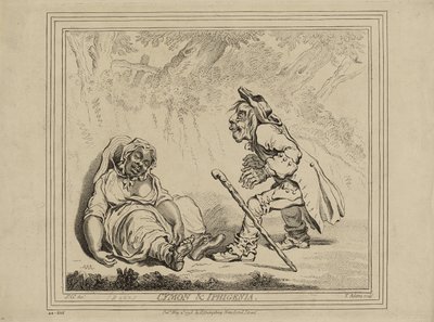 Cimone e Ifigenia, pubblicato il 2 maggio da James Gillray