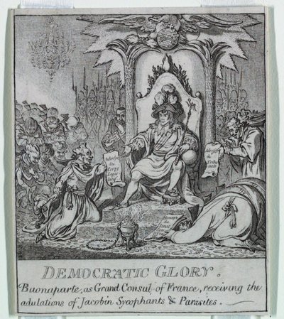 Democrazia, o uno schizzo da James Gillray