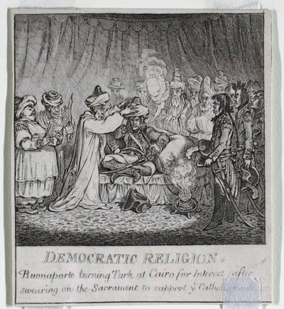 Democrazia, o uno schizzo da James Gillray