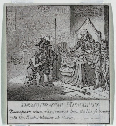 Democrazia, o uno schizzo da James Gillray