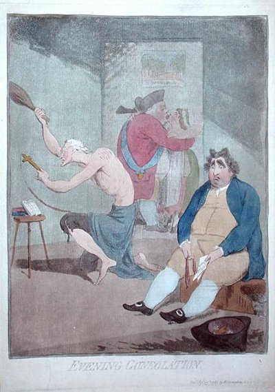 Consolazione serale da James Gillray