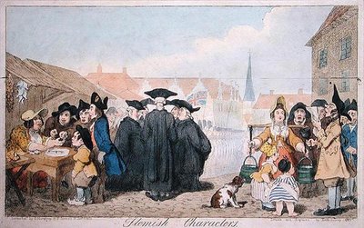 Personaggi fiamminghi da James Gillray