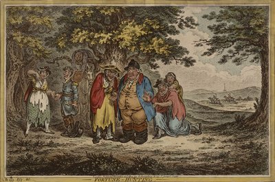 Caccia alla fortuna, pubblicato il 20 novembre da James Gillray
