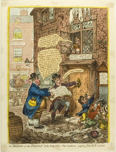 Amico del popolo da James Gillray