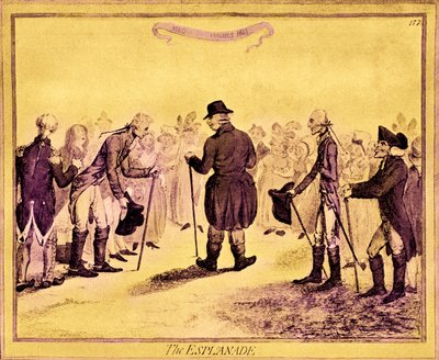 Giorgio III - caricatura da James Gillray