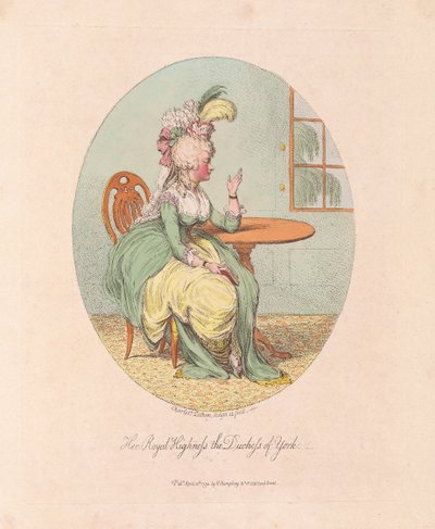 Sua Altezza Reale la Duchessa di York da James Gillray