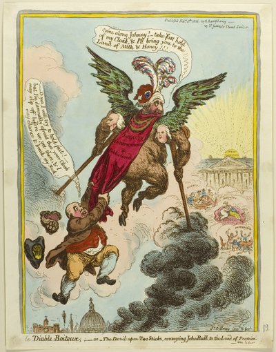 Le Diable-Boiteux da James Gillray