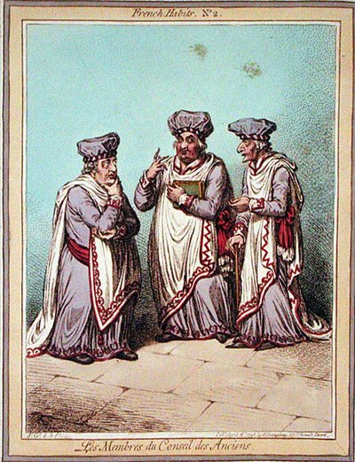 Les Membres du Conseil des Anciens, tavola 2 da 