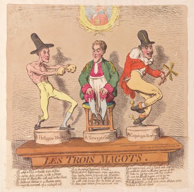 Les Trois Magots da James Gillray