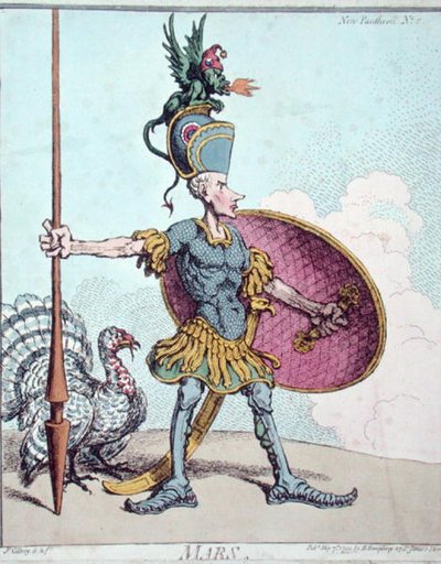 Marte da James Gillray