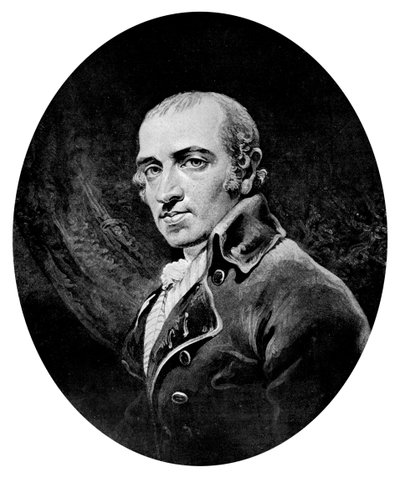 Mr James Gillray, da un ritratto di se stesso, c1800 da James Gillray
