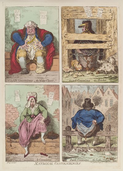 Convenienze nazionali, 1769 da James Gillray