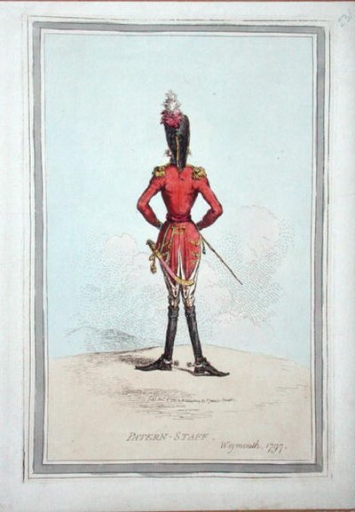 Patern-Staff, pubblicato da Hannah Humphrey nel 1797 da James Gillray