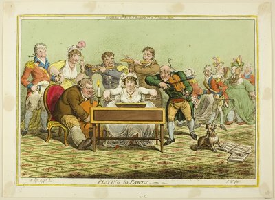 Giocare in parti da James Gillray