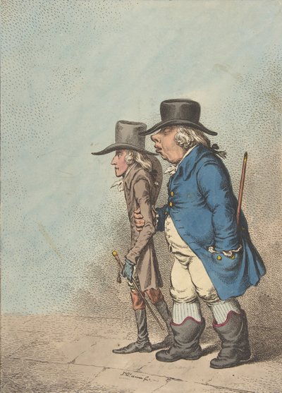 Pilade e Oreste, 1 aprile 1797 da James Gillray
