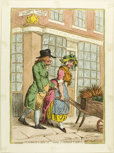 Carote sandwich! Carote sandwich delicate da James Gillray