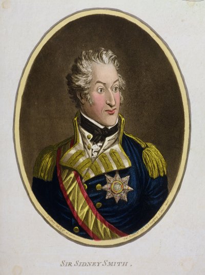 Sir Sidney Smith (1764-1840) da James Gillray